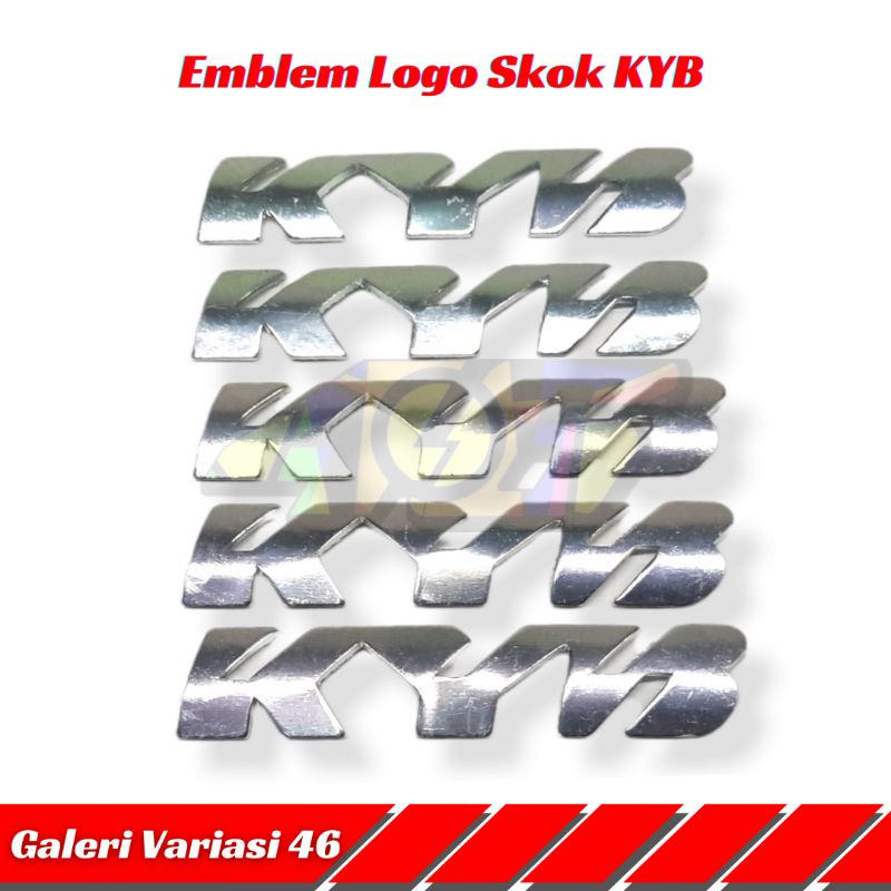 Emblem Logo Skok Depan KYB Zeto CB GL MP TIGER