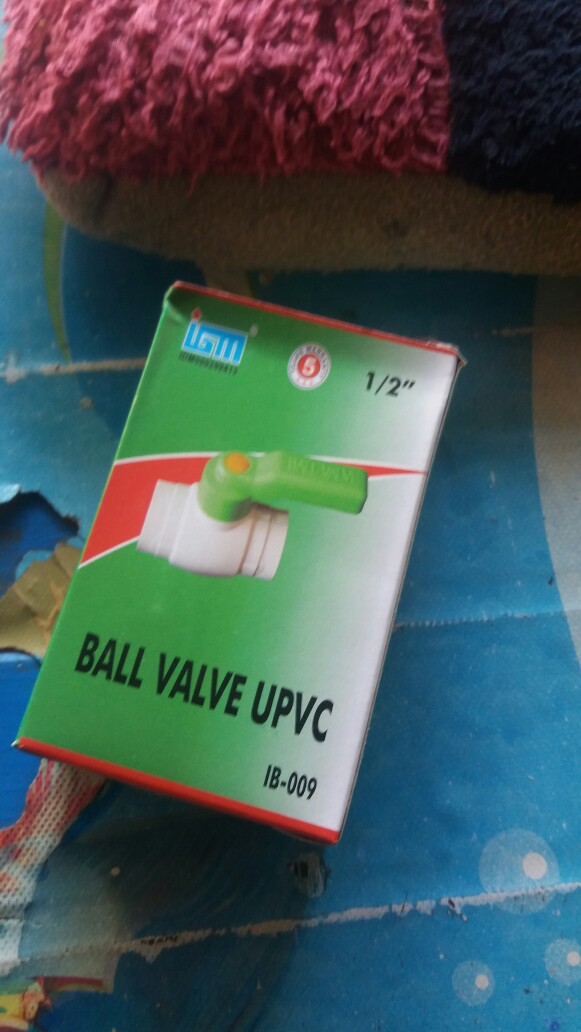 Ballvalve Pvc Igm Putih 1/2