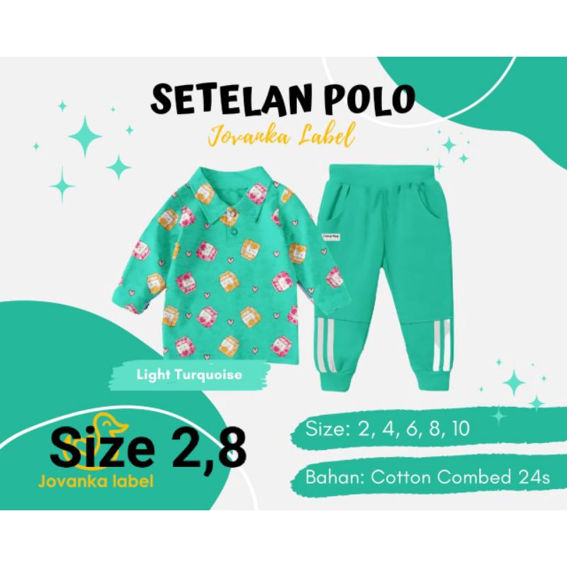 setelan Polo Jovanka Label