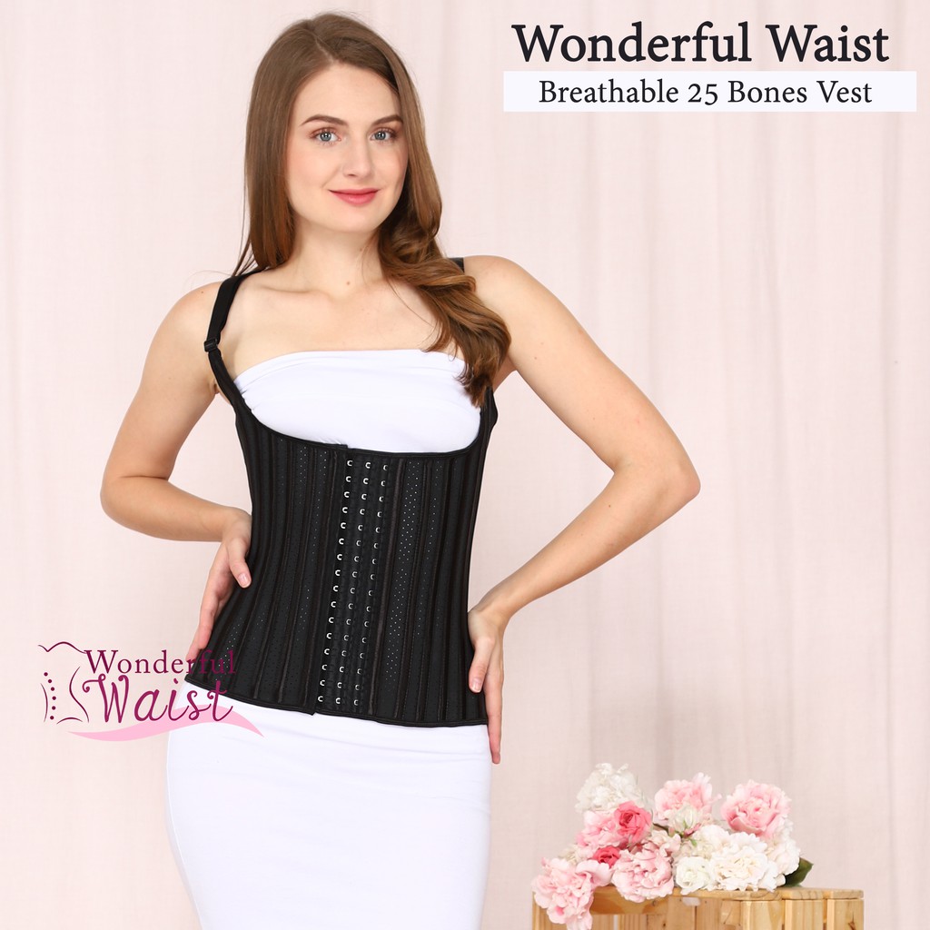 Korset Vest 25 tulang / Korset punggung / Korset Perut / waisttrainer / korset melahirkan / korset