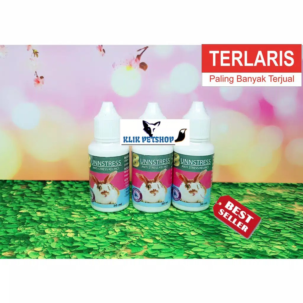 Obat Anti Stress Pada Kelinci - Bunnstress 30 mL