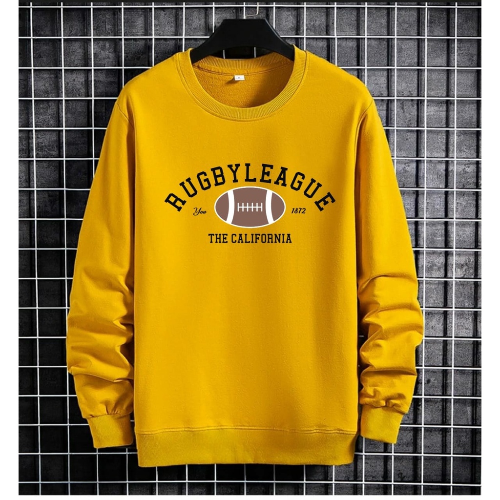 AMOSJKT28.ATASAN LENGAN PANJANG/JUMPER/BAJU PRIA WANITA/BAJU SWEATER RUGBY