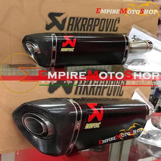Knalpot Akrapovic Ninja 250 Fi 2018 Ninja 400 Slip On Original Promo