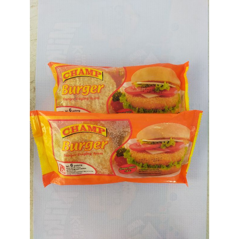 

Daging Burger Ayam Champ 315 gr