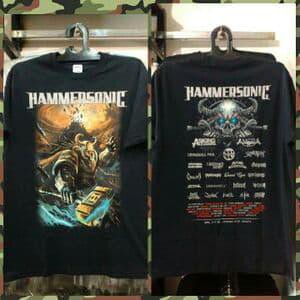 Hammersonic 2016 Merchandise - Hitam, M Terlaris