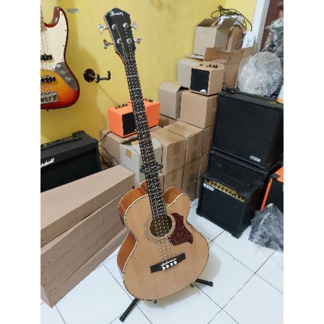 Bass Akustik Elektrik Ibanez Custom bass akustik Eq7545R