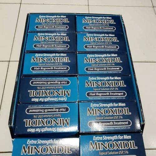 Minoxidil Kirkland Biotin Asli 100% Penumbuh Bulu Rambut Jambang Kumis Brewok Original