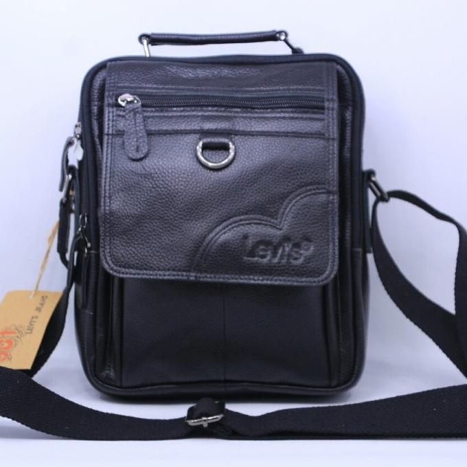 tas pria kulit asli/tas selempang pria kulit asli,super premium,impor
