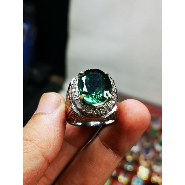 BATU CINCIN PERMATA NATURAL TOURMALINE MEMO