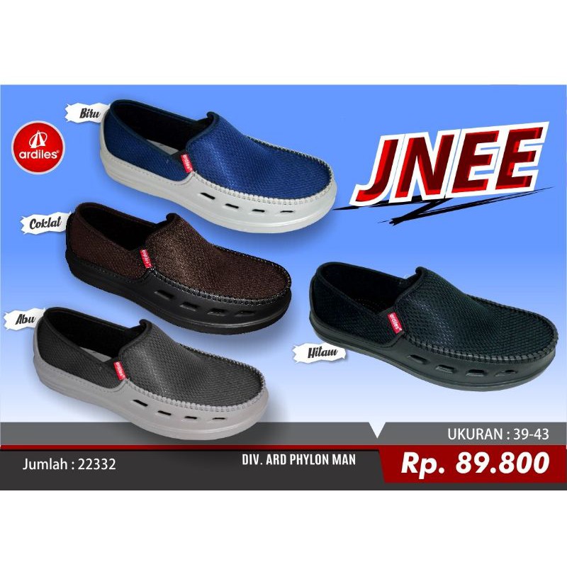 sepatu ardiles JNEE (39-43) SLIP ON COWOK