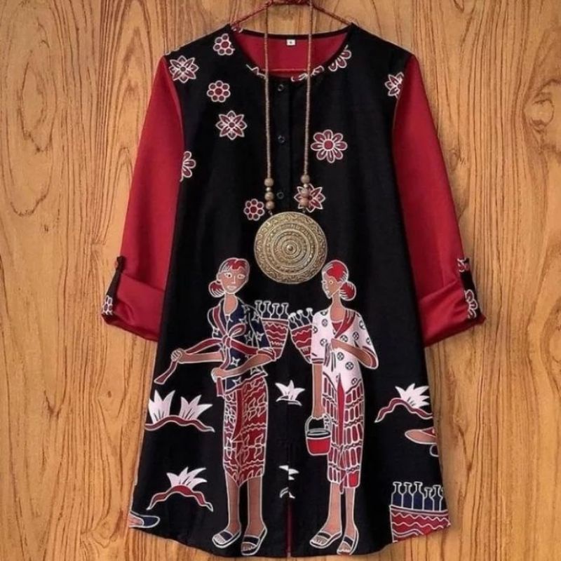 Blouse Batik Mbok jamu 079