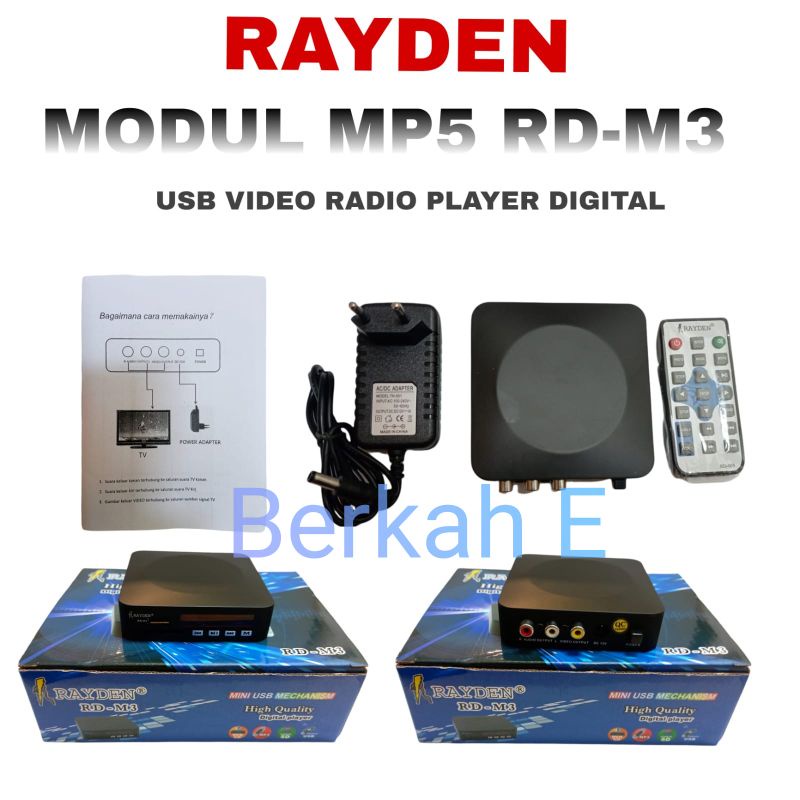 Modul MP5 video RD-M3 MP3 USB radio player digital