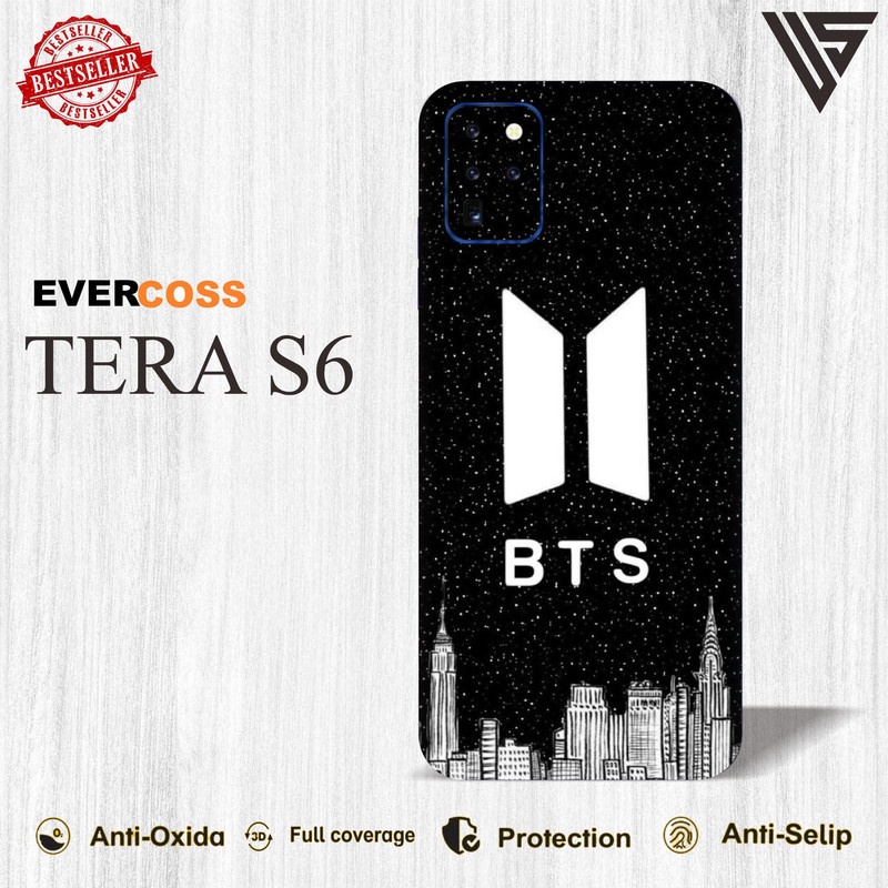 GARSKIN HANDPHONE EVERCOSS TERA S6 (ISI 2PCS)