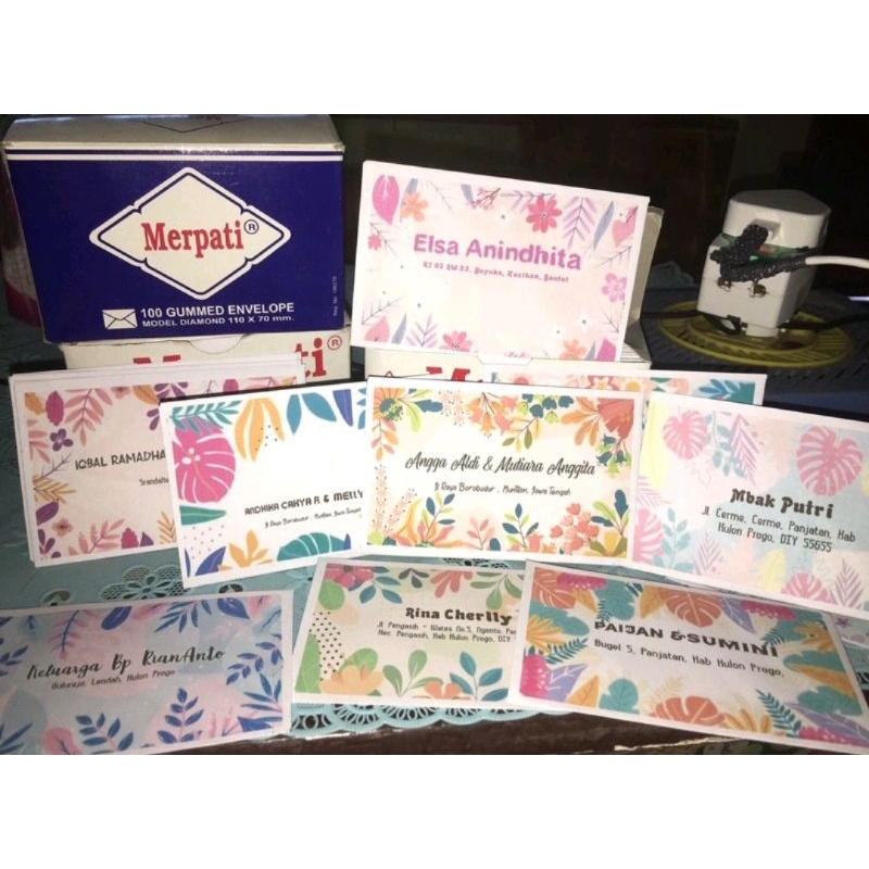 

Amplop Kondangan / Amplop Sumbangan / Amplop Custom Nama 50PCS 10K