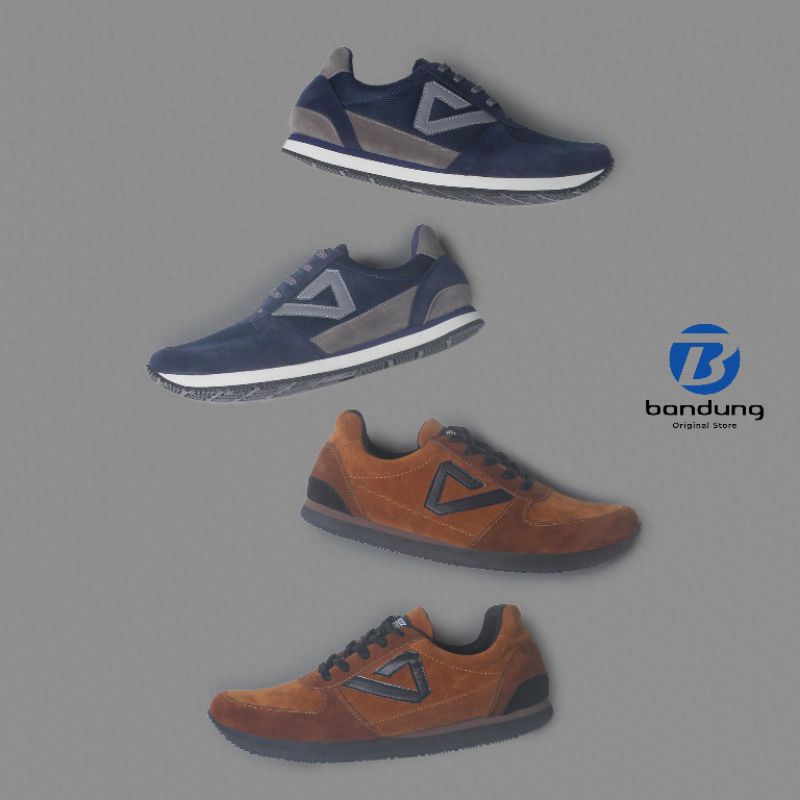 Sepatu Kulit Pria | Sepatu Casual Sneakers Pria Terbaru | Sepatu Klasik Ringan Olahraga Anti Slip