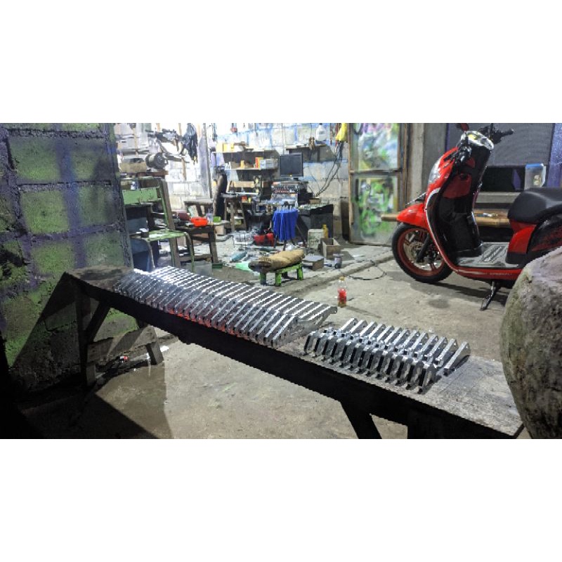 Ub set depan blakang underbone satria fu dural custom cnc 8mm set depan blakang