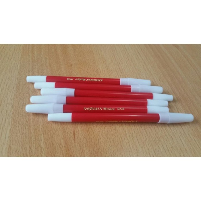 

SPIODOL SNOWMAN KECIL PW-1A MERAH /SIGN PEN SNOWMAN MERAH