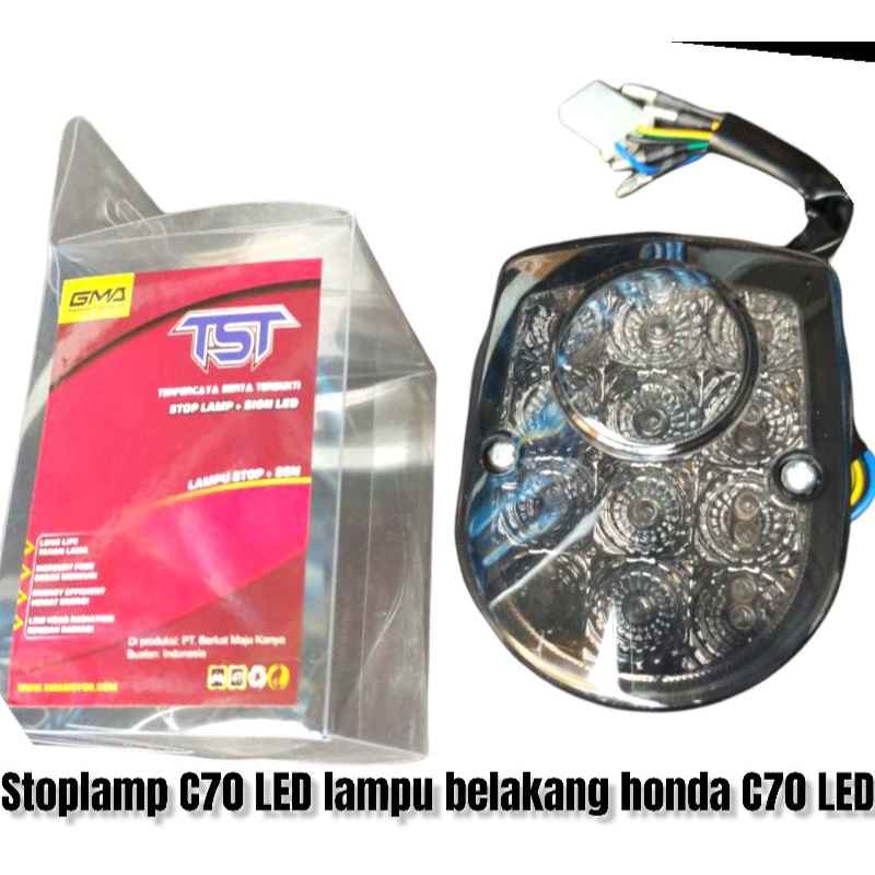 Stoplamp C70 LED lampu belakang honda C70 LED