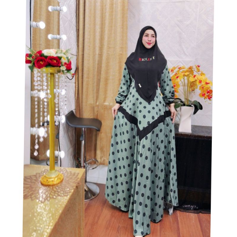 HOMEY DRESS BELIFI (SPECIAL  POLKADOT) ORI Belifi