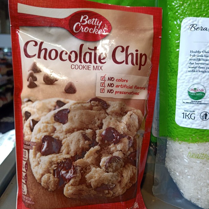 

BISA COD betty crocker chocolate chip flour 496gr - tepung kue bety croker