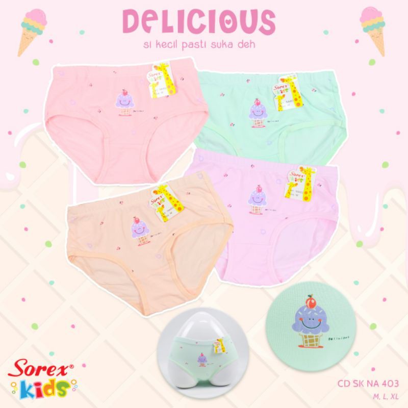 Grosir Celana dalam anak kecil sorex SK 401  404