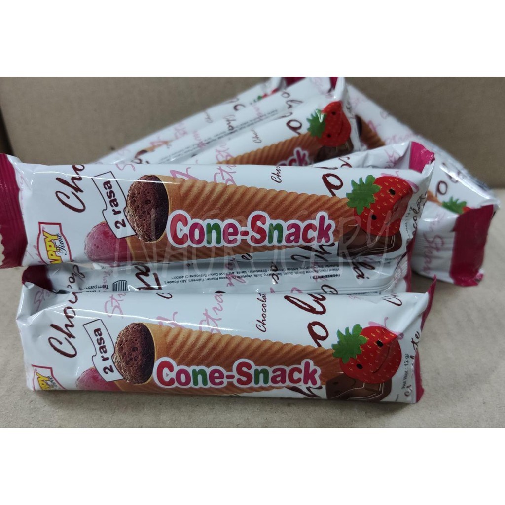 

HAPPYTIME CONE SNACK 10pc x 12gr JADOEL SNACK