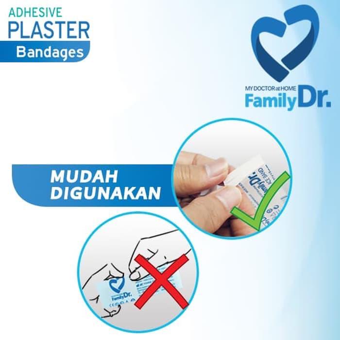 PLASTER LUKA TRANSPARAN FAMILY DR. / BANDAGES ADHESIVE PLASTER BREATHABLE
