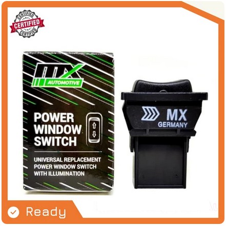 Saklar tombol Switch power window mobil jendela universal model panah merk MX