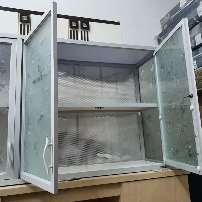 Kitchen Set Atas 3 Pintu Dikon Aluminium