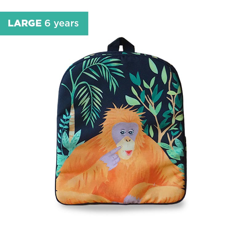Kids Backpack / Bag / Tas Ransel Anak 6 tahun - Orang Utan