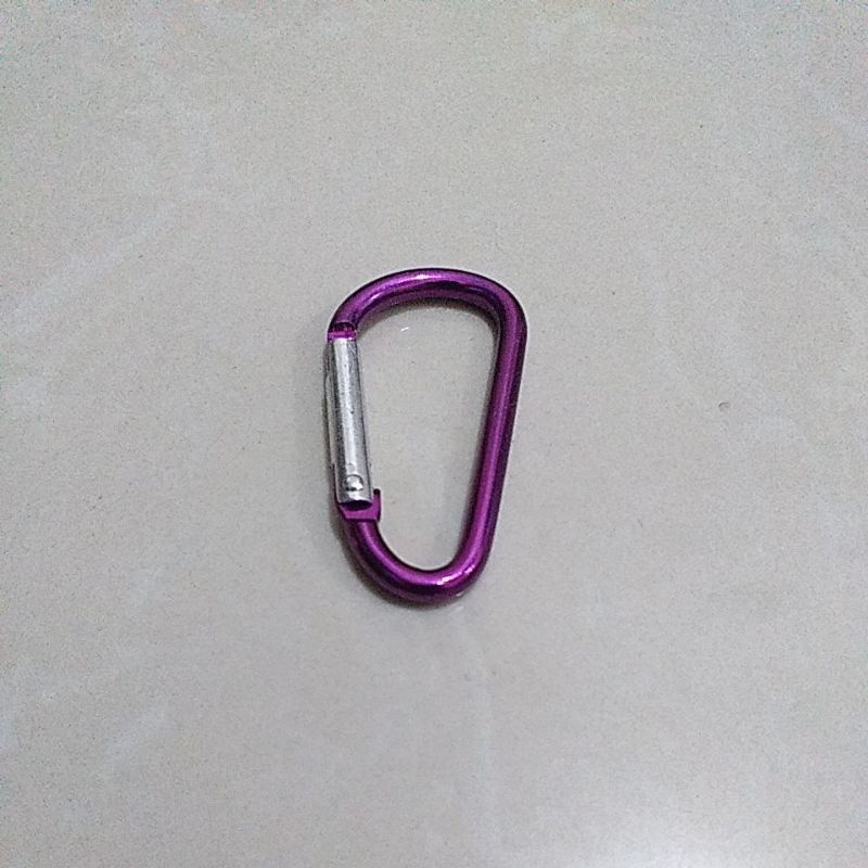 Carabiner Alloy Aluminium Clip Kaitan Gantungan Kunci Aluminium Alloy Key Chain S