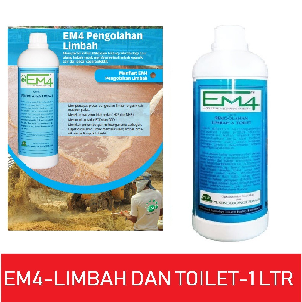EM4 Limbah dan Toilet 1 Liter