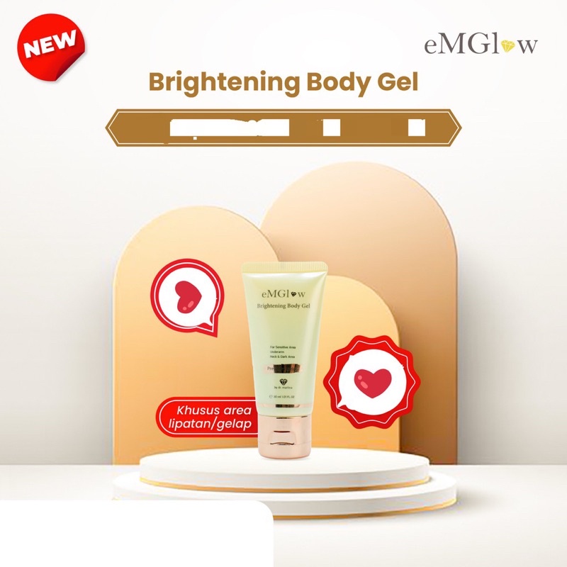 eMGlow Brightening  Body Gel By Dr Marlina
