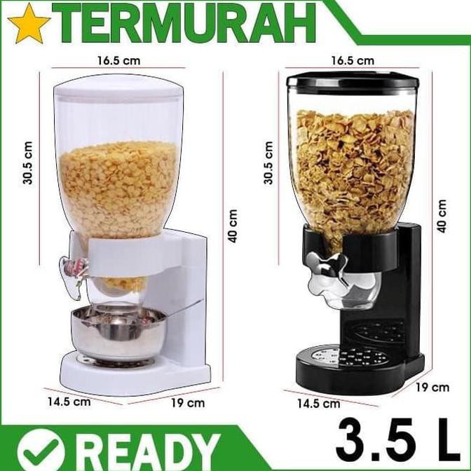

Cereal Dispenser Cyprus Sereal snack kacang biji kopi makanan kering {FREE ONGKIR Kode 615