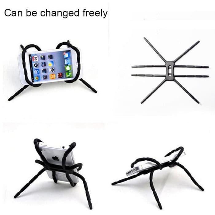 Spider Phone Holder Tempat Dudukan Handphone Tempat Handphone