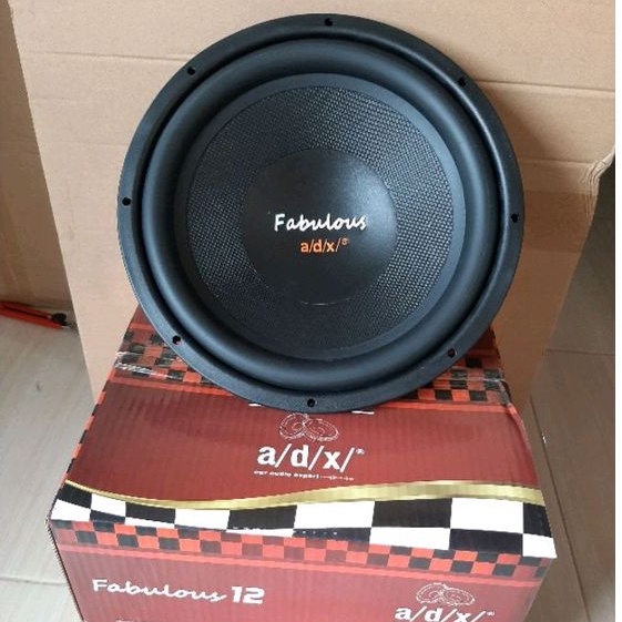 SUBWOOFER MOBIL 12&quot; inchi ADX / AVX SUBWOOVER 12 in Harga Murah DOUBLE COIL