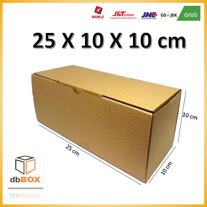 

Kardus 25x10x10 cm | Box Die Cut & Easy Usage | Box Tumbler & Snack