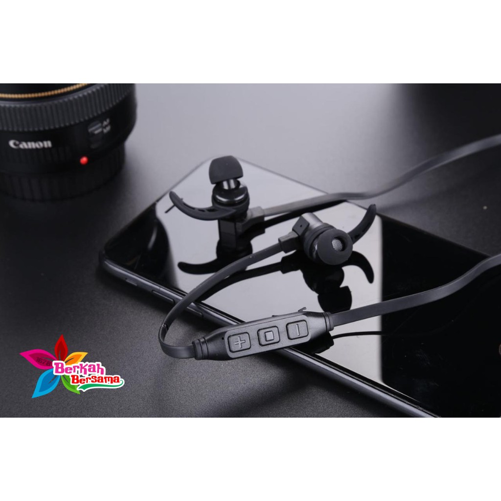 BM052 Headset headsfree Bluetooth ORIGINAL DIINAMI SPORT B26 SUPERBASS FOR ALL SMARTPHONE BB4346