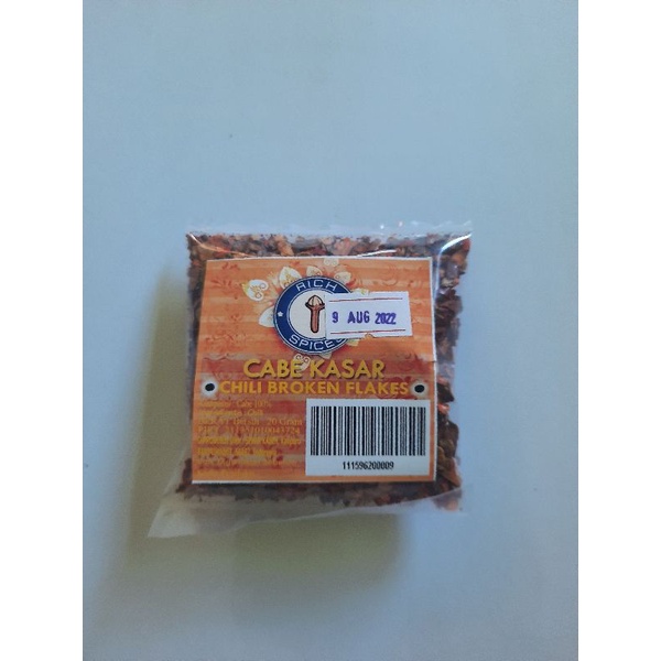 

Cabe Kasar Rich 20 gr chili flake