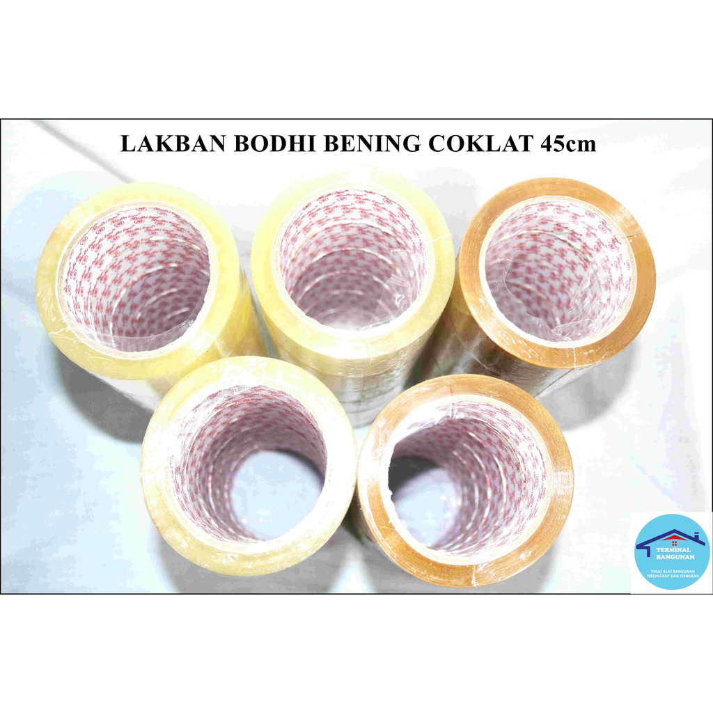 Lakban Bening / Coklat BODHI 2 inch