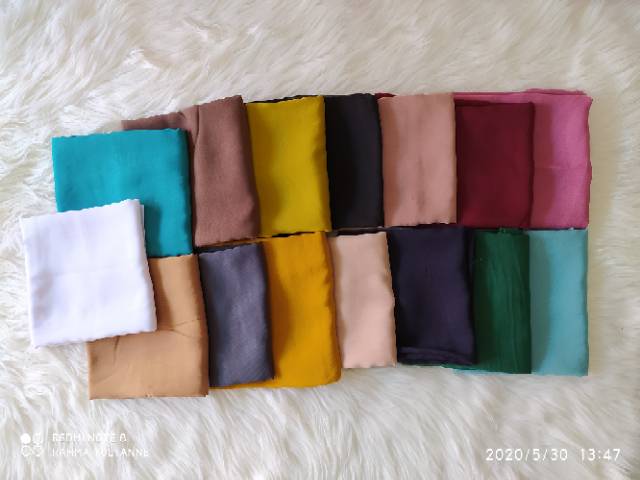 JILBAB BELLA SQUERE BAHAN KATUN BERKUALITAS 1KG MUAT 14PC