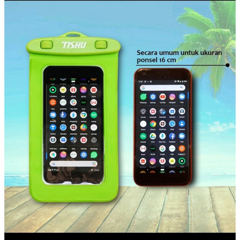 Kantong HP waterproof Tishu