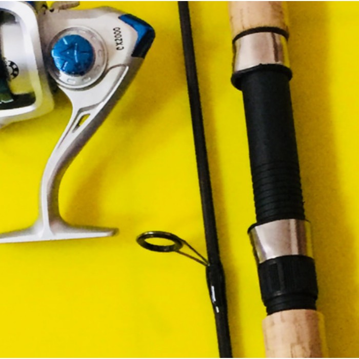 Paket alat pancing joran dan reel cx 2000 /set fishing joran dan reel