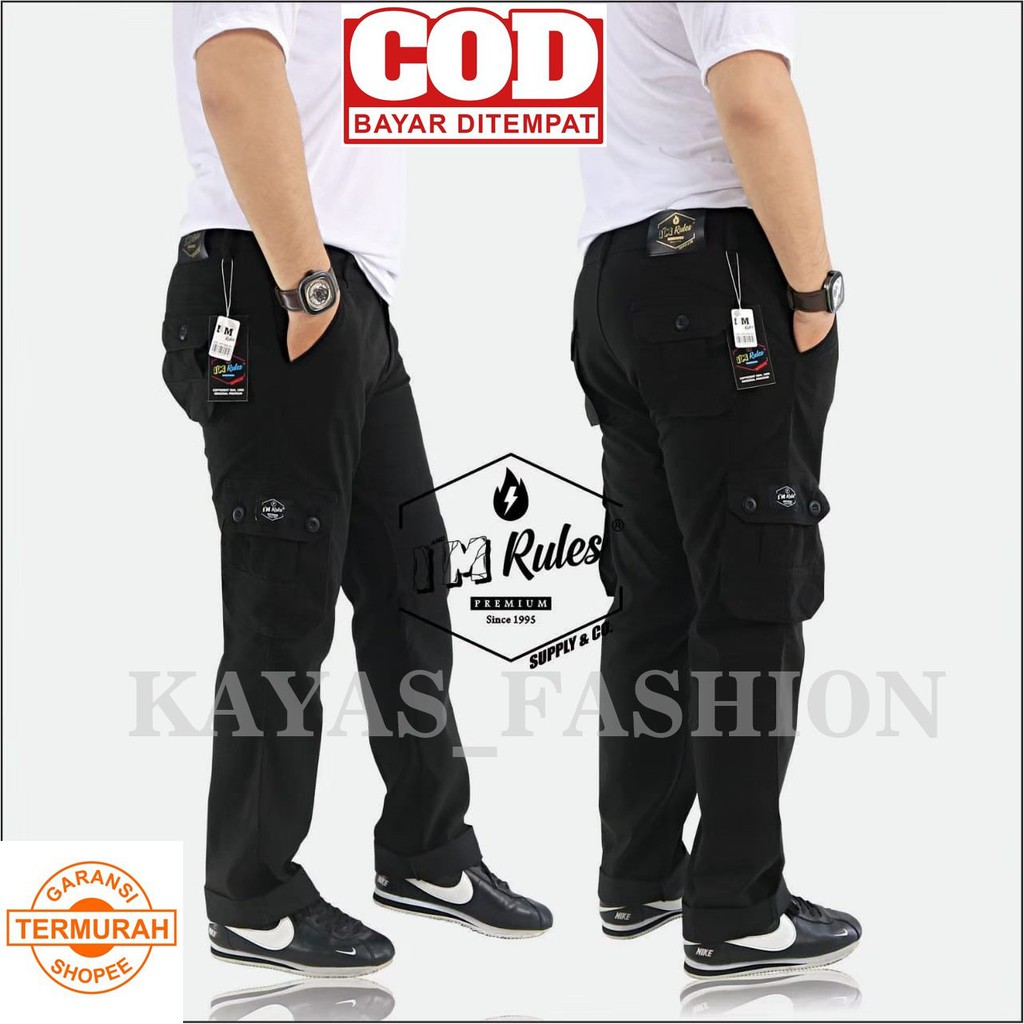 [TERLARIS] CELANA CARGO PANJANG PRIA UKURAN 27-38 PREMIUM QUALITY SLIMFIT COWO SKINNY COWOK