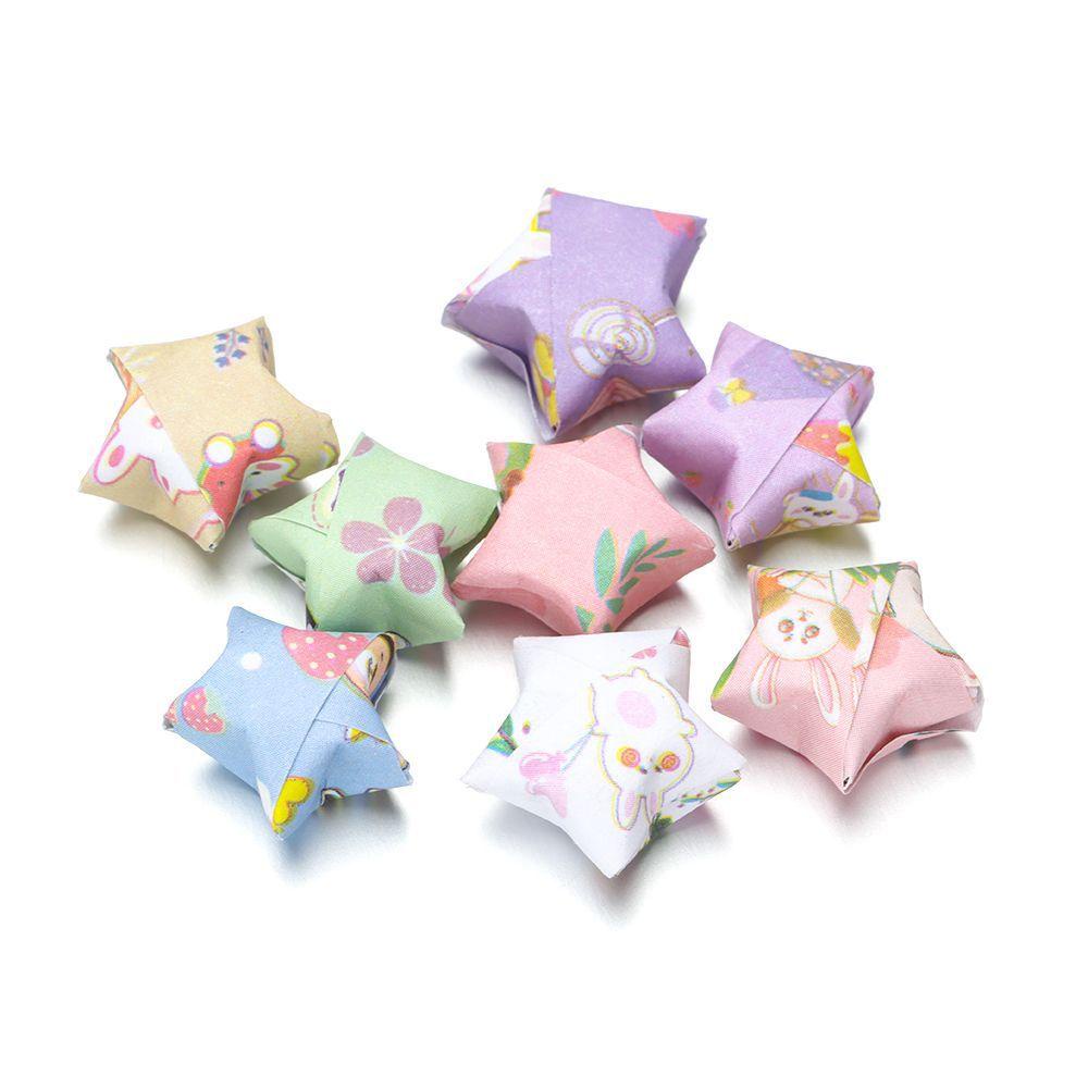 Mxbeauty Kertas Origami Hadiah Kawaii Lucky Dekorasi Pesta Lucky Star Luar Angkasa Seni Kerajinan Pola Sederhana Origami Seni Crafting Star Origami