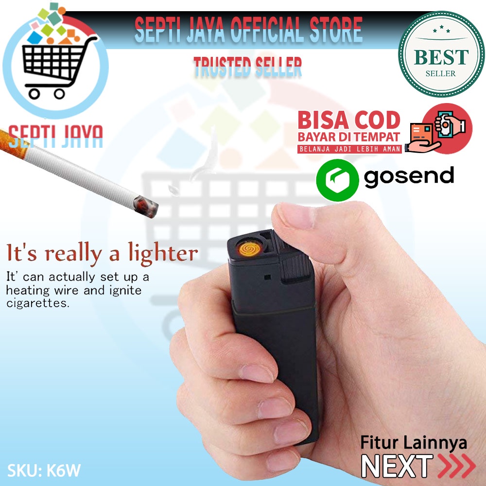 Spy Cam Kamera Korek Api Elektrik K6 WIFI Full Hd 1080p 4k Hidden Camera Pengintai Mini Tersembunyi Model Korek Api Unik Lighter V18 K6 Wifi Camera Kecil Pengintai Original Murah Berkualitas Spycam Lighter WIFI Kamera Pengintai Korek Api Cas Bara Ori-8