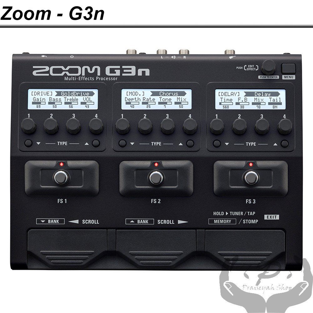 Zoom G3n Multi Effect Guitar Original G3 n Efek Gitar