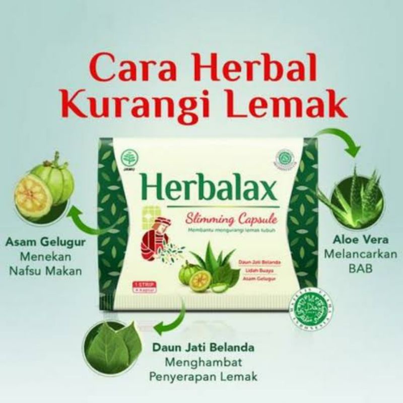 HERBALAX OBAT PELANGSING 4 KAPSUL