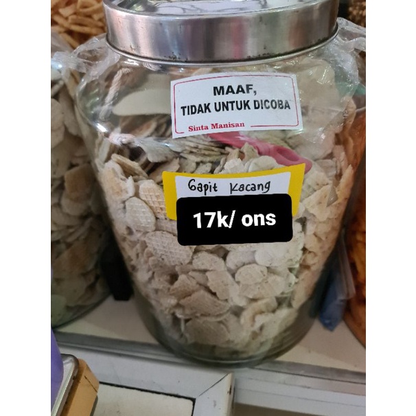

Cemilan Gapit Oleh Oleh Khas Cirebon 2 Varian Rasa