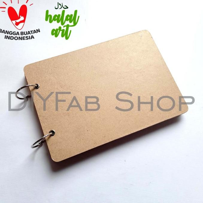 

(BISA COD) Blank Scrapbook Album DIY ukuran A5 isi 25 Lembar Polos Kreasi MURAH Kode 1366